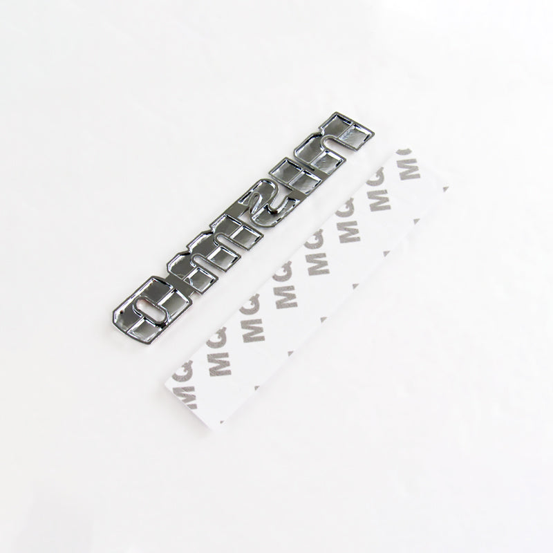 Car Emblem 3D MUGEN Trunk Spoiler Lip Emblem Badge - Neo-Chrome - Foto 4