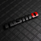 Nissan Nismo Black 3D Emblem Badge for Front Grille