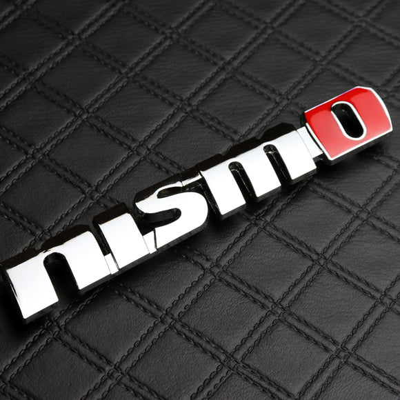 Nissan Nismo Chrome 3D Emblem Badge for Front Grille