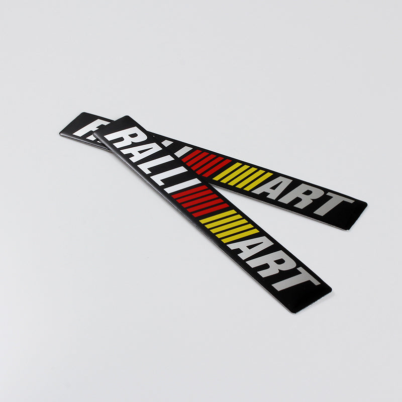 For Mitsubishi Logo Ralliart Letter Sport Rear Trunk Liftgate Tailgate Lid Badge