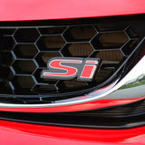 Red Si 3D LED Front Grille Emblem