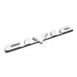 Honda CIVIC Chrome Emblem Set for 2009 - 2011 CIVIC SEDAN Front "H" Emblem with CIVIC Rear Chrome Emblem