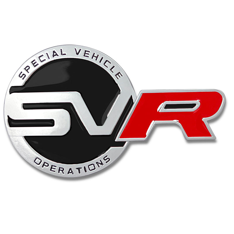 Land Rover Range Rover Set Black Red Badge Emblem Deck Lid Trunk Rear ...