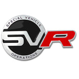 Universal Black Red Badge Emblem Deck Lid Trunk Rear Decal Range Rover 1PC