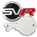 Universal Black Red Badge Emblem Deck Lid Trunk Rear Decal Range Rover 1PC