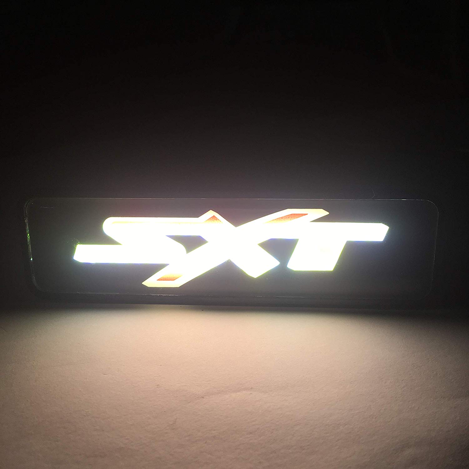 LED Supreme Logo Light For Front Grille Badge Illuminated Decal Sticker
