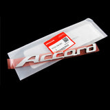 2 PCS Set Honda Chrome Rear "H" Emblem with Accord Set for 2008 - 2012 Accord Coupe 2DR