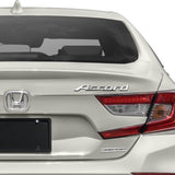 2 PCS Honda Set Chrome Rear "H" Emblem with Accord Emblem for 2008 - 2012 Accord Sedan 4DR