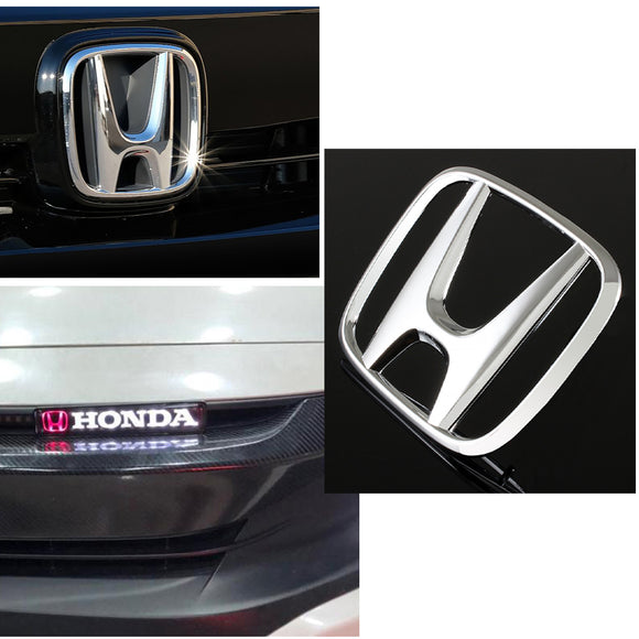 Honda 2 PCS Set Chrome Front Grille 