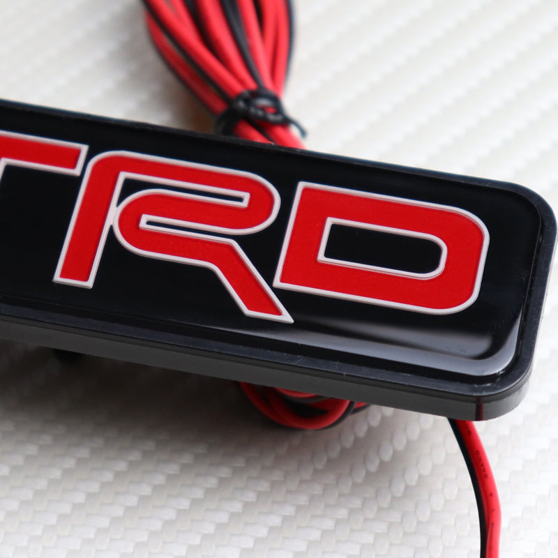 JDM TRD RACING Front Hood LED Light Emblem for Toyota FRS SUPRA MR2 Su ...