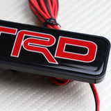 JDM TRD RACING Front Hood LED Light Emblem for Toyota FRS SUPRA MR2 Supra