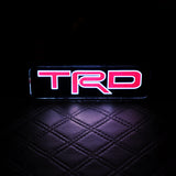 JDM TRD RACING Front Hood LED Light Emblem for Toyota FRS SUPRA MR2 Supra