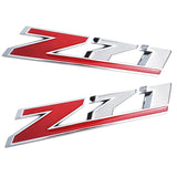 3 pcs Set Chevy COLORADO 2015-2017 Gold Front Bow tie Emblem with Z71 Red/Chrome Badge Logo