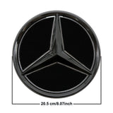 Mercedes Benz Front Grille BlLED Plating Mirror Logo Illuminated Emblem Car LED Light For GLC GLE GLS