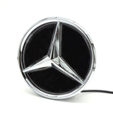 Mercedes Benz E CLASS Mirror Car Star Illuminated Logo Front Emblem Grille LED Light For 2016-2020