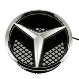 Mercedes Benz White Front Grille Star LED Emblem Light For 2005-2013 Illuminated Logo