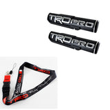 TRD PRO Toyota Tacoma OEM 3D ABS Molded Nameplate Emblem Badge with Keychain