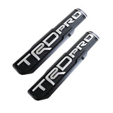 2 pcs 3D ABS Molded Nameplate TRD PRO Toyota Tacoma OEM Door Emblem Sticker Badge