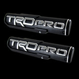 2 pcs 3D ABS Molded Nameplate TRD PRO Toyota Tacoma OEM Door Emblem Sticker Badge