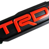 2 pcs TRD PRO 3D ABS Molded Nameplate Toyota Tacoma OEM Door Emblem Sticker Badge