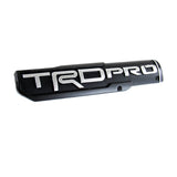 2 pcs Toyota Tacoma OEM TRD PRO 3D ABS Molded Nameplate Door Emblem Sticker Badge