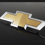 3 pcs Set 2016-2019 Chevy Silverado 1500 Gold Front Bow tie Emblem with Z71 Black Badge Logo
