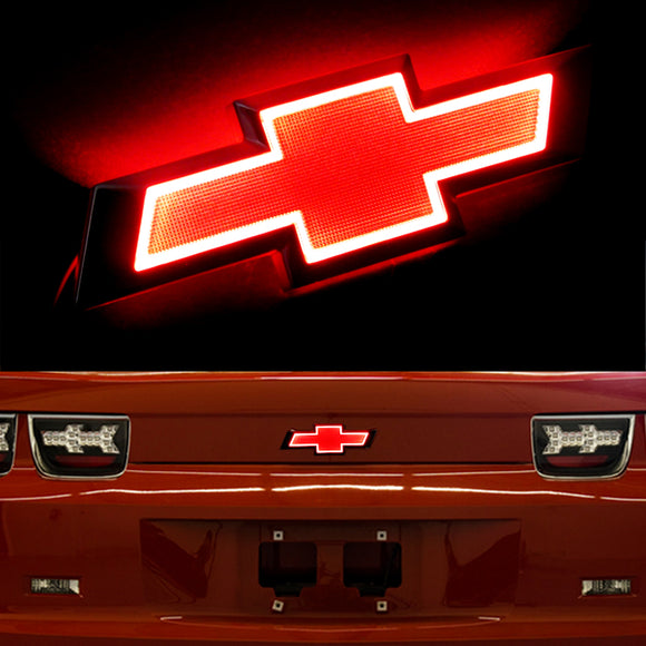 RED 5D LED Car Auto Tail Logo Light Badge Lamp Emblem For CHEVROLET CRUZE EPICA