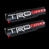 2 pcs TRD BRO 3D ABS Molded Nameplate Toyota Tacoma OEM Door Emblem Sticker Badge