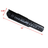 TRD OFF ROAD Toyota Tacoma OEM 3D ABS Molded Nameplate Door Emblem Badge with License Plate Frame with Caps