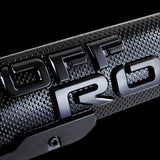 2 pcs TRD OFF ROAD Toyota Tacoma OEM 3D ABS Molded Nameplate Door Emblem Sticker Badge