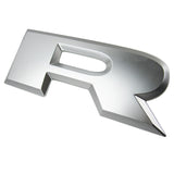 Silver Set of RAM 3D Letter Logo Car Tailgate Emblem Badge Sticker for 1500 Rear Trunk 2015 2016 2017 2018