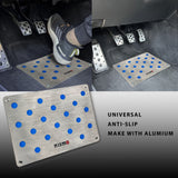 NISSAN NISMO Anti-Skid Floor Mat Carpet Foot Pedal Aluminum Plate