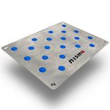NISSAN NISMO Anti-Skid Floor Mat Carpet Foot Pedal Aluminum Plate