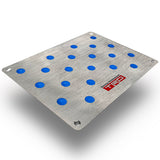 TRD Large Anti-Skid Floor Mat Carpet Foot Pedal Aluminum Plate For TOYOTA