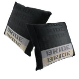 Bride Gradation Racing Seat Cloth/Fabric Set - Neck Headrests, Throw Pillows & Seat Belt Covers