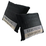 Bride Gradation Racing Seat Cloth/Fabric Set - Neck Headrest, Throw Pillow & Seat Belt Cover