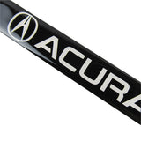 Acura Black Car Door Rear Trunk Side Fenders Bumper Badge Scratch Guard Sticker New 4pcs