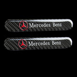 Mercedes-Benz Set LOGO Emblems with Silver Wheel Tire Valves Air Caps Keychain - US SELLER