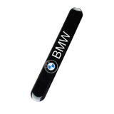 BMW Black Car Door Rear Trunk Side Fenders Bumper Badge Scratch Guard Sticker New 2 pcs