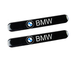 2011-2013 BMW 3-Series 2DR E92 E93 Real Carbon Fiber 3-Piece Front Bumper Body Spoiler Splitter Lip Kit with Fenders Bumper Badge