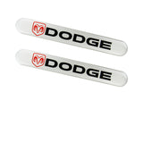 Dodge Set of Emblems with Front Grille LED Light Illuminated Badge Decal for RAM 1500 2500