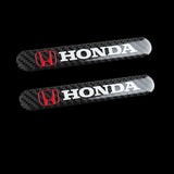HONDA Set LOGO Emblems with Silver Wheel Tire Valves Air Caps Keychain - US SELLER