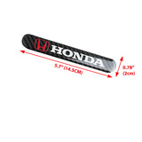 HONDA Set LOGO Emblems with Black Wheel Tire Valves Air Caps Keychain - US SELLER