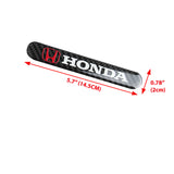 Honda Accord Civic Carbon Fiber Car Door Rear Trunk Side Fenders Bumper Badge Scratch Guard Sticker New 2 pcs