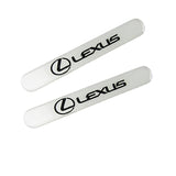 LEXUS Set LOGO Emblems with Wheel Tire Valves Black Air Caps Keychain - US SELLER