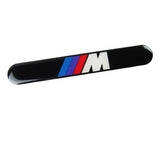 BMW M3 Black Car Door Rear Trunk Side Fenders Bumper Badge Scratch Guard Sticker New 2 pcs