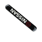 Nissan NISMO Black Car Door Rear Trunk Side Fenders Bumper Badge Scratch Guard Sticker New 4 pcs