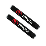 Toyota TRD Set LOGO Emblems with Black Wheel Tire Valves Air Caps Keychain - US SELLER