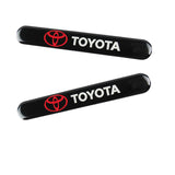 Toyota Set LOGO Emblems with Silver Keychain Tire Wheel Valves Air Caps - US SELLER