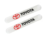 Toyota TRD Set LOGO Emblems with Tire Wheel Valves Air Caps Keychain - US SELLER